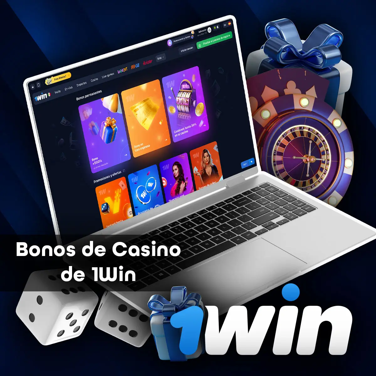 Consigue un bono de casino del 30% en la aplicación móvil de 1win