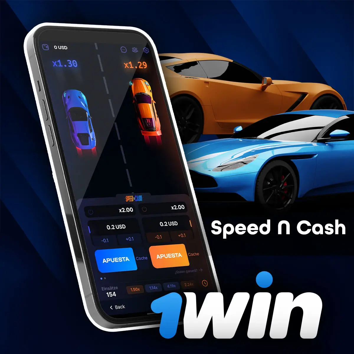 Juega al casino en línea Speed N Cash en 1win aplicación móvil