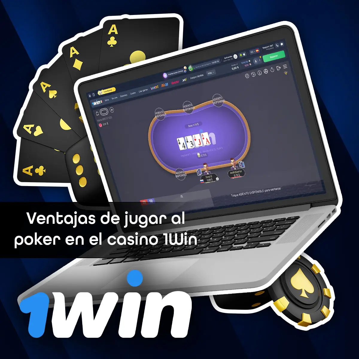 Ventajas e inconvenientes de jugar al póquer en la aplicación móvil 1Win en México