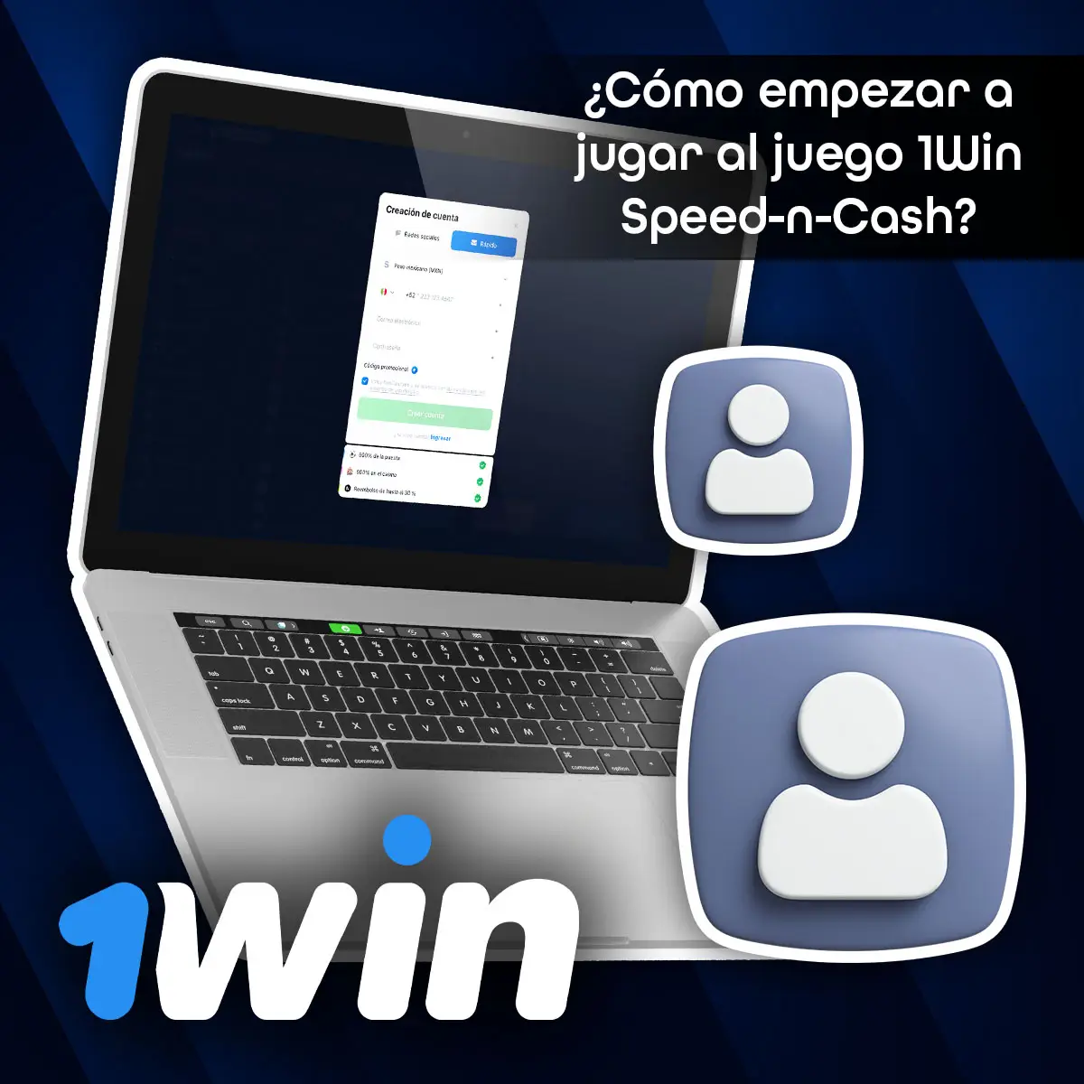Regístrate en la página oficial de 1Win México y empieza a jugar Speed N cash